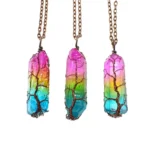 Crystal Pillar Tree Of Life Pendant - Image 3